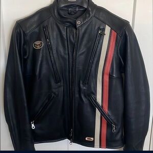 Women’s Authentic Moto genuine leather jacket